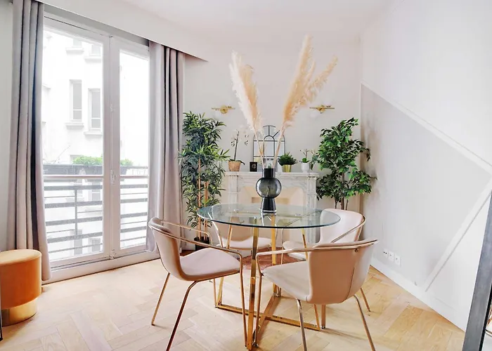 Apartman Modern & Refined 1bdr 4p - Roland Garros Párizs