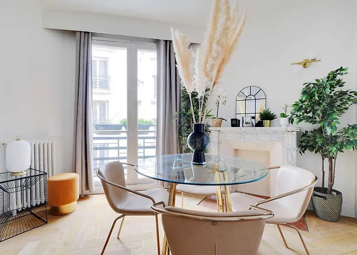 Modern & Refined 1bdr 4p - Roland Garros פריז