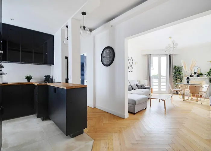 Modern & Refined 1bdr 4p - Roland Garros Апартаменты