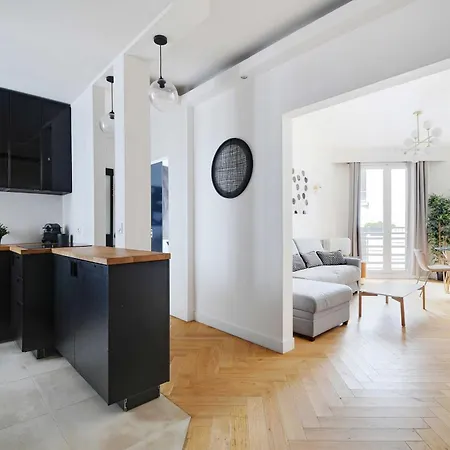 Modern & Refined 1bdr 4p - Roland Garros Lejlighed